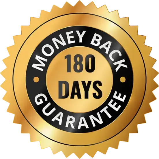 NerveCalm 180-Day Money Back Guarantee