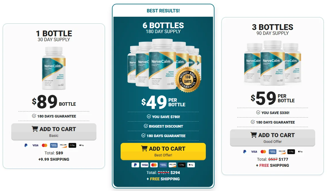 NerveCalm Official Website USA